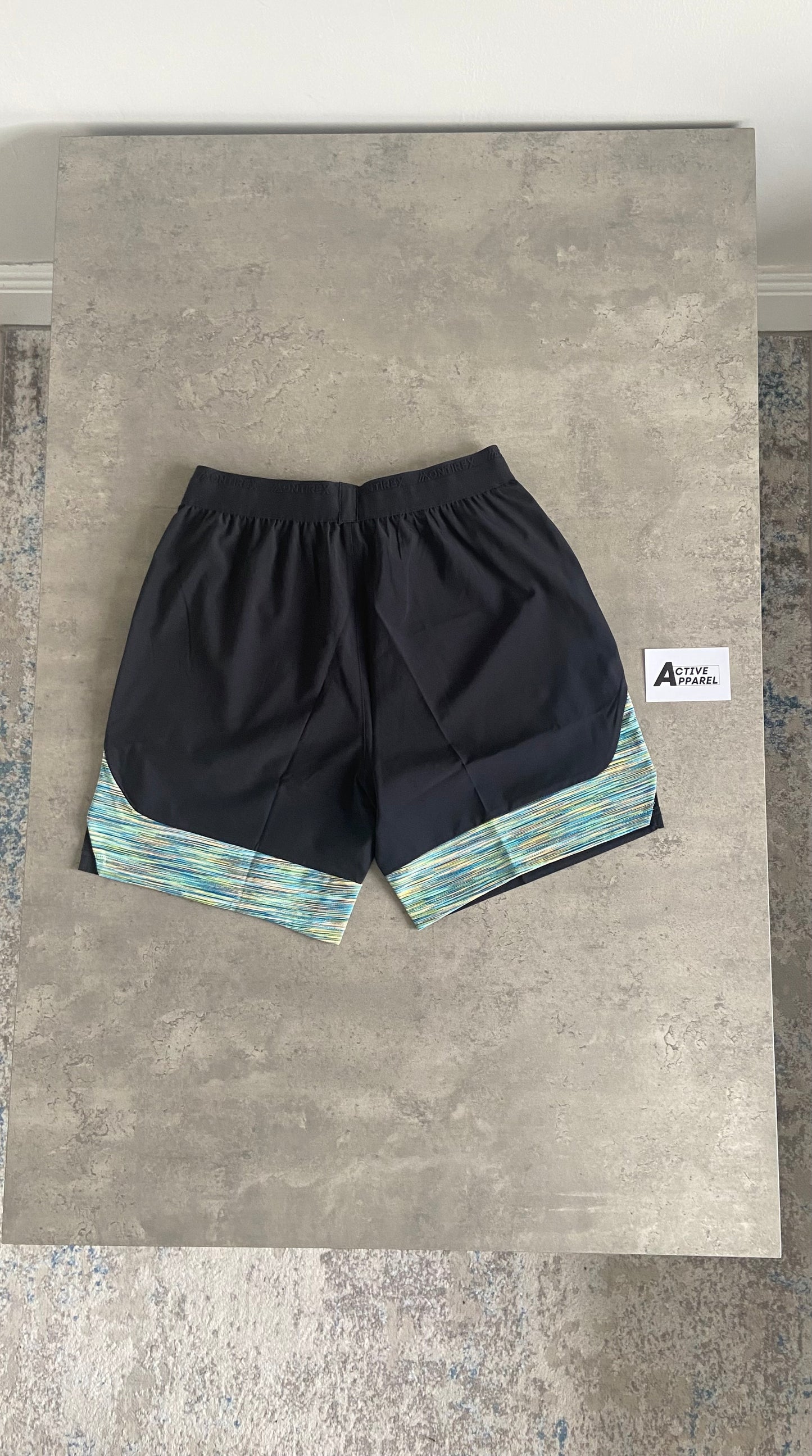 MONTIREX TRAIL SHORTS SET - TEAL/BLACK