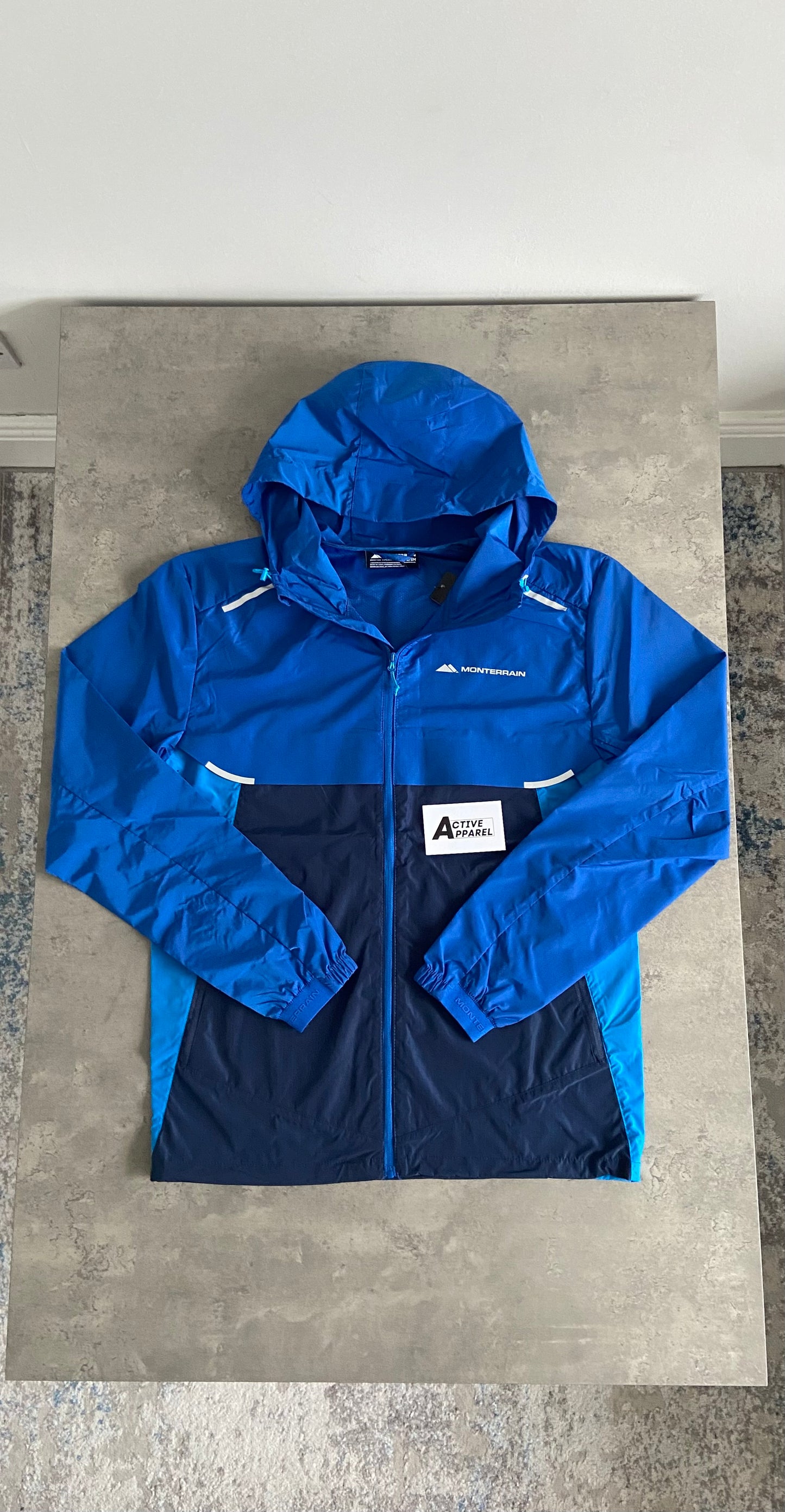 MONTERRAIN WINDRUNNER 3-PIECE SET - AQUA BLUE/NAVY
