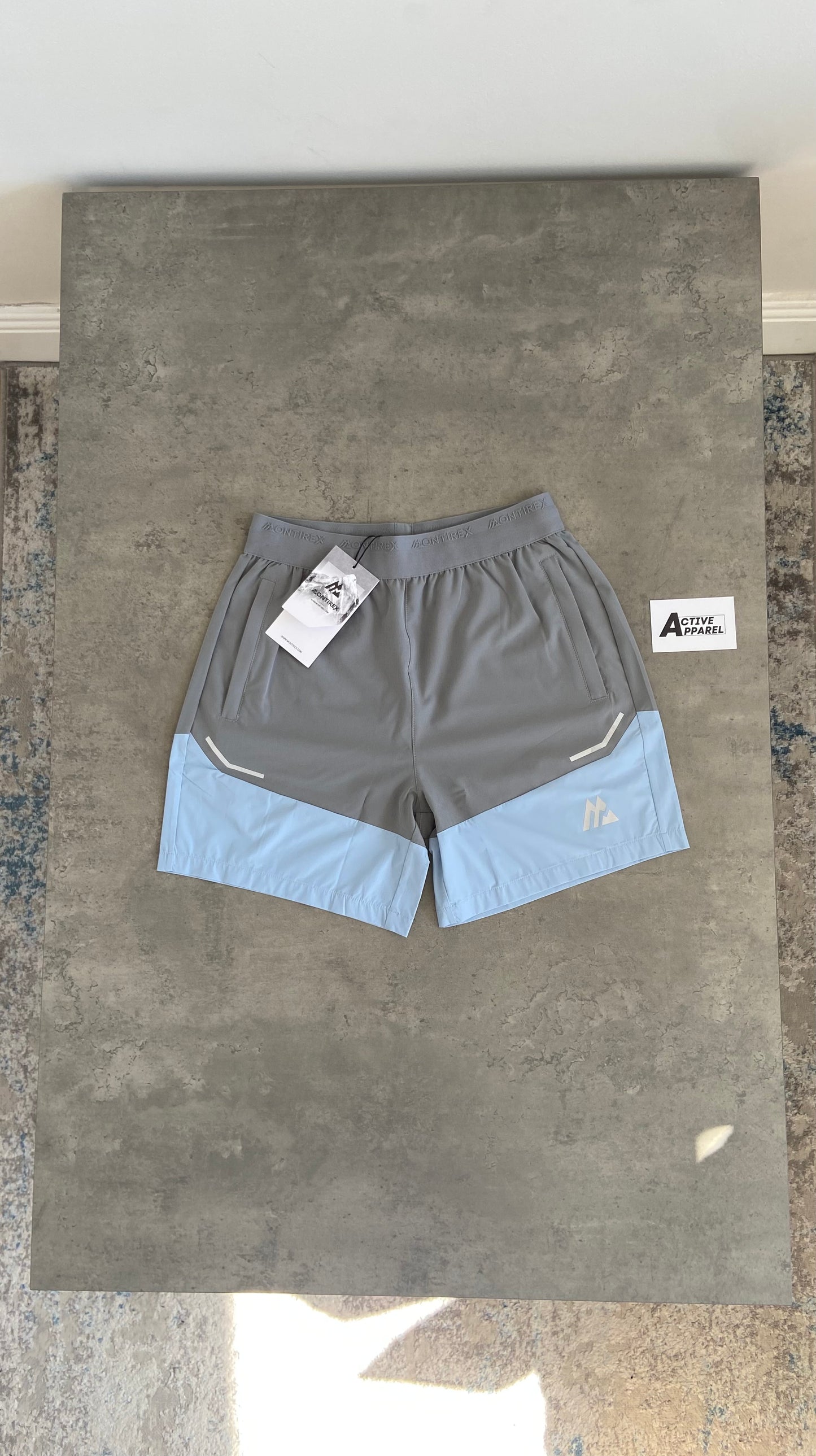 MONTIREX CURVE SET - LIGHT GREY/BABY BLUE