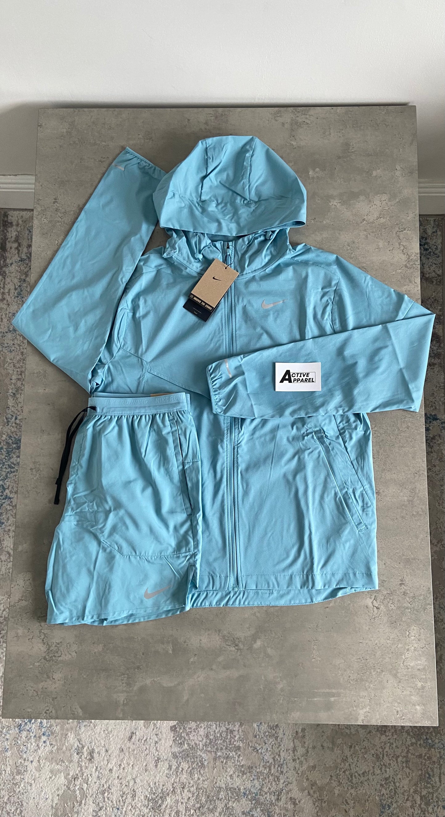 NIKE WINDRUNNER SET - DENIM TURQUOISE