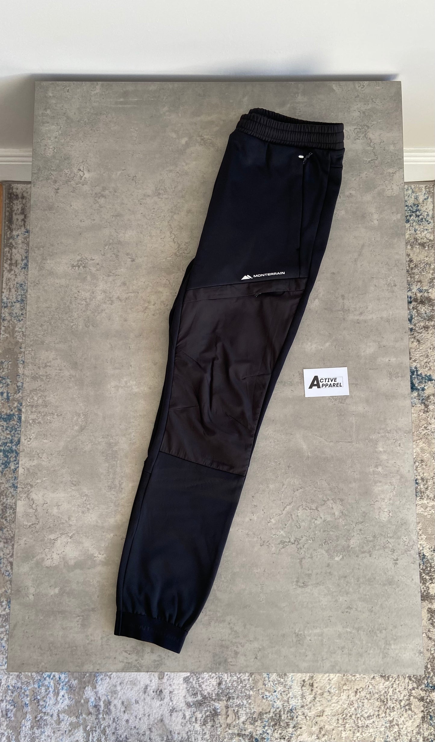 MONTERRAIN AVALANCHE TRACKSUIT - JET BLACK