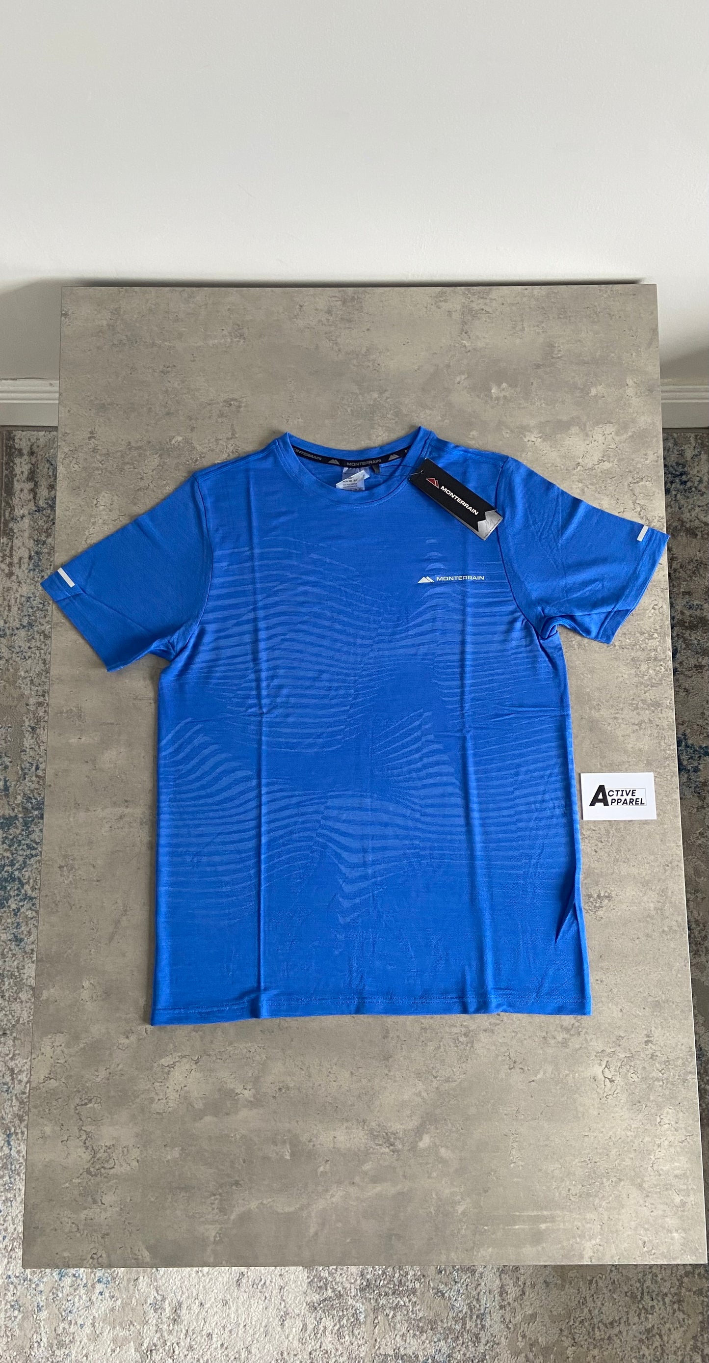 MONTERRAIN T-SHIRT SET - AQUA BLUE