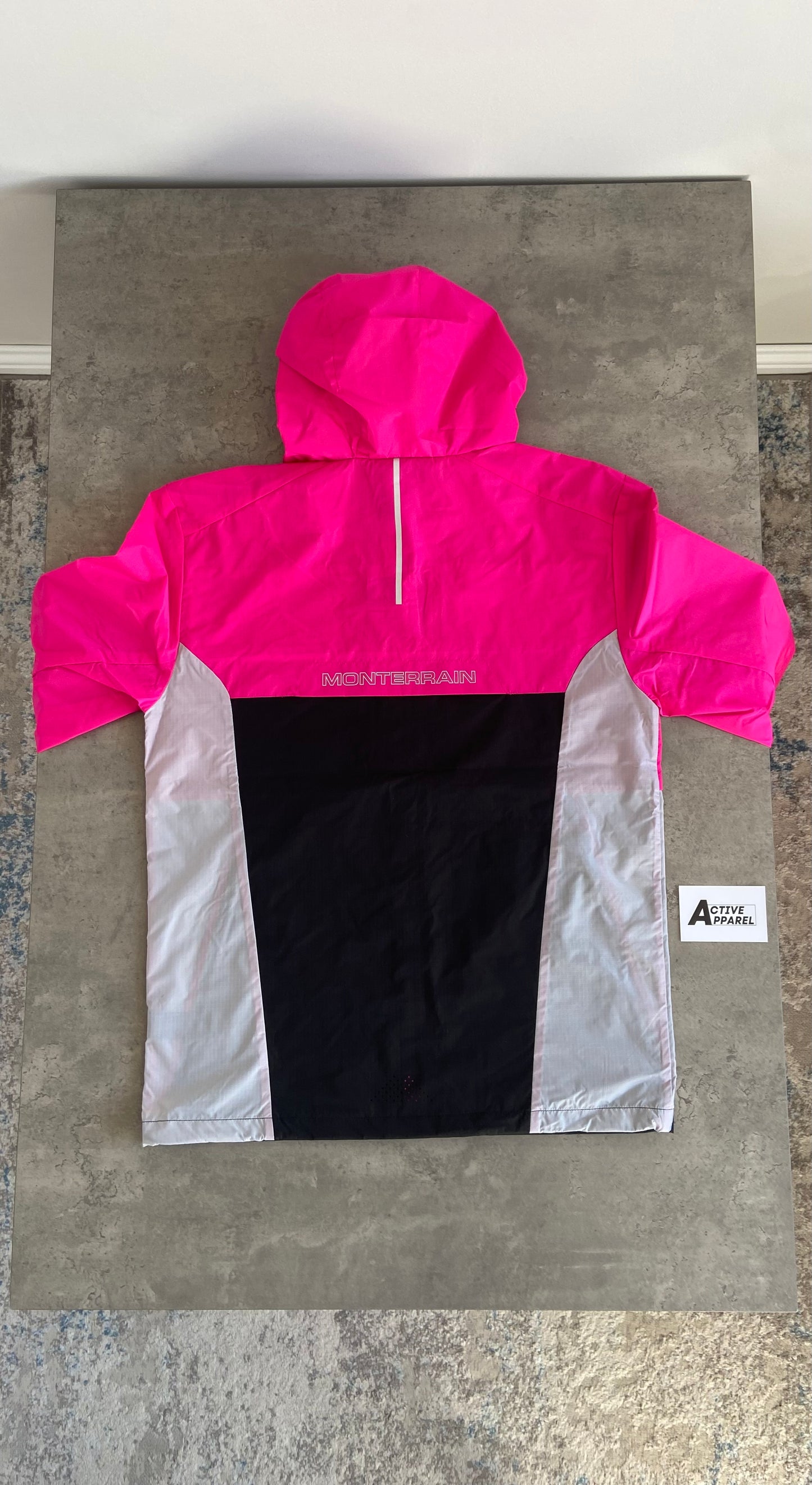 MONTERRAIN WINDERUNNER SET - HYPER PINK/BLACK