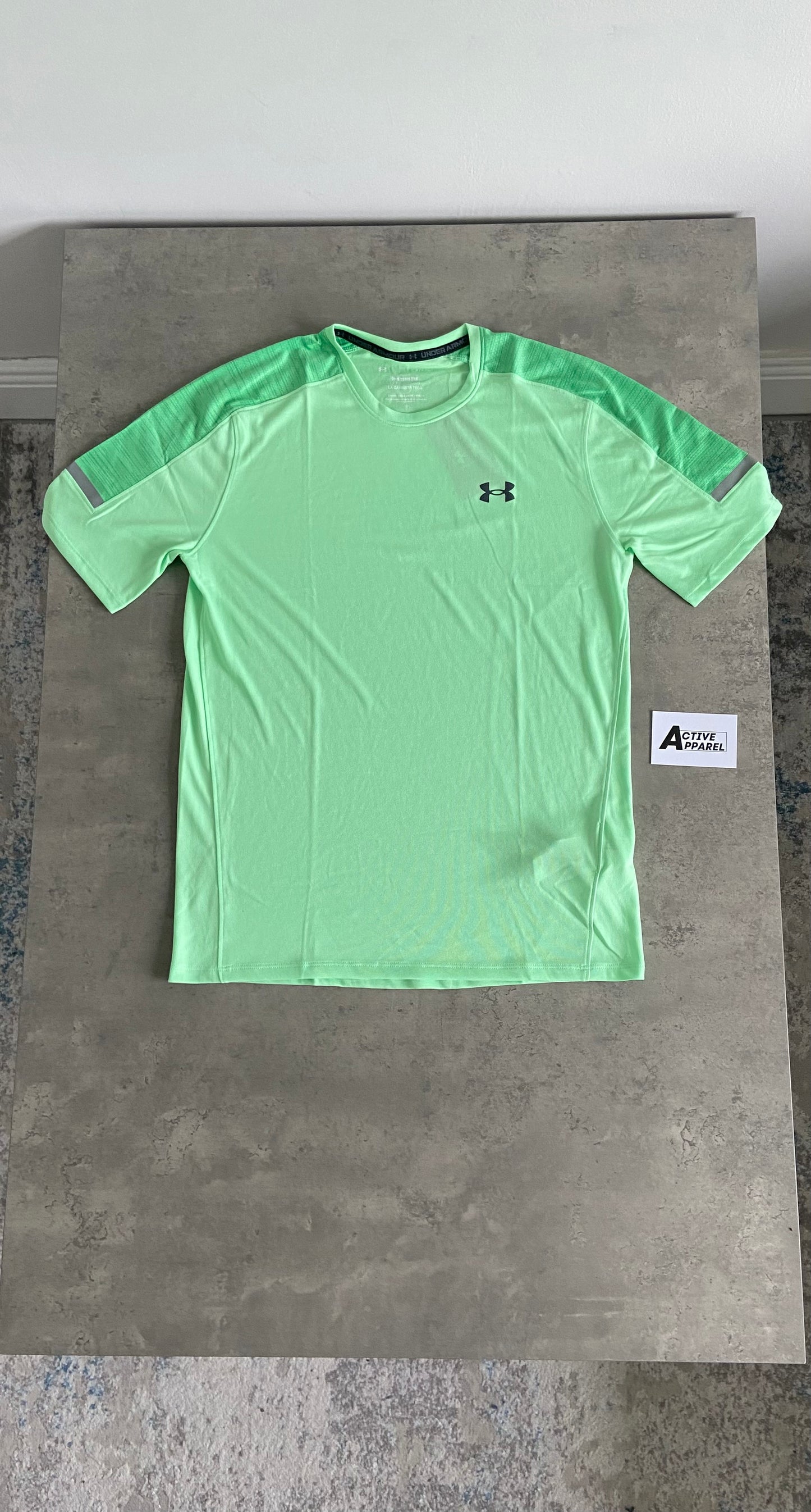 UNDER ARMOUR T-SHIRT SET - GREY/GREEN