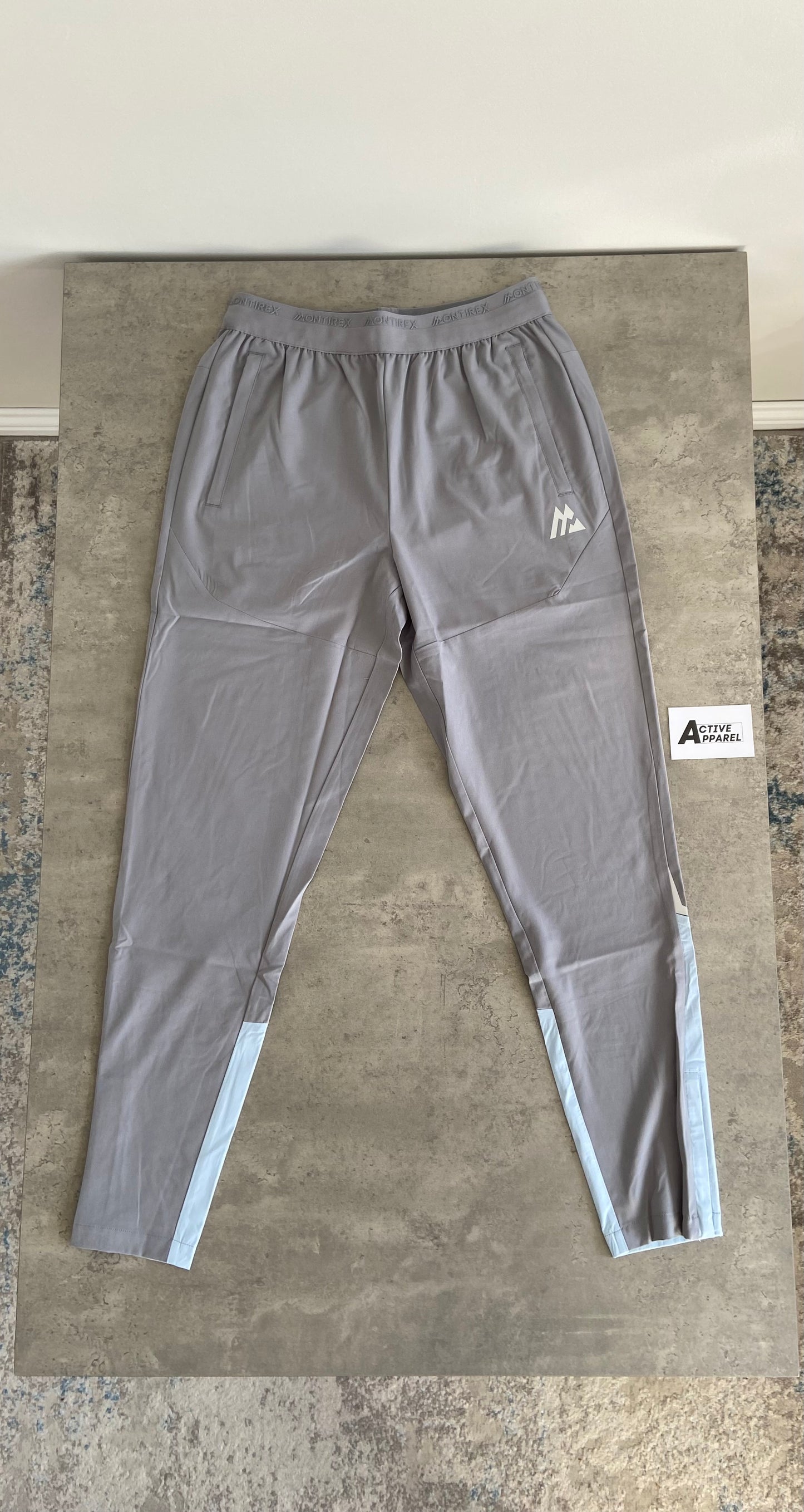 MONTIREX TWO-TONE TRACKSUIT - BABY BLUE/ LIGHT GREY