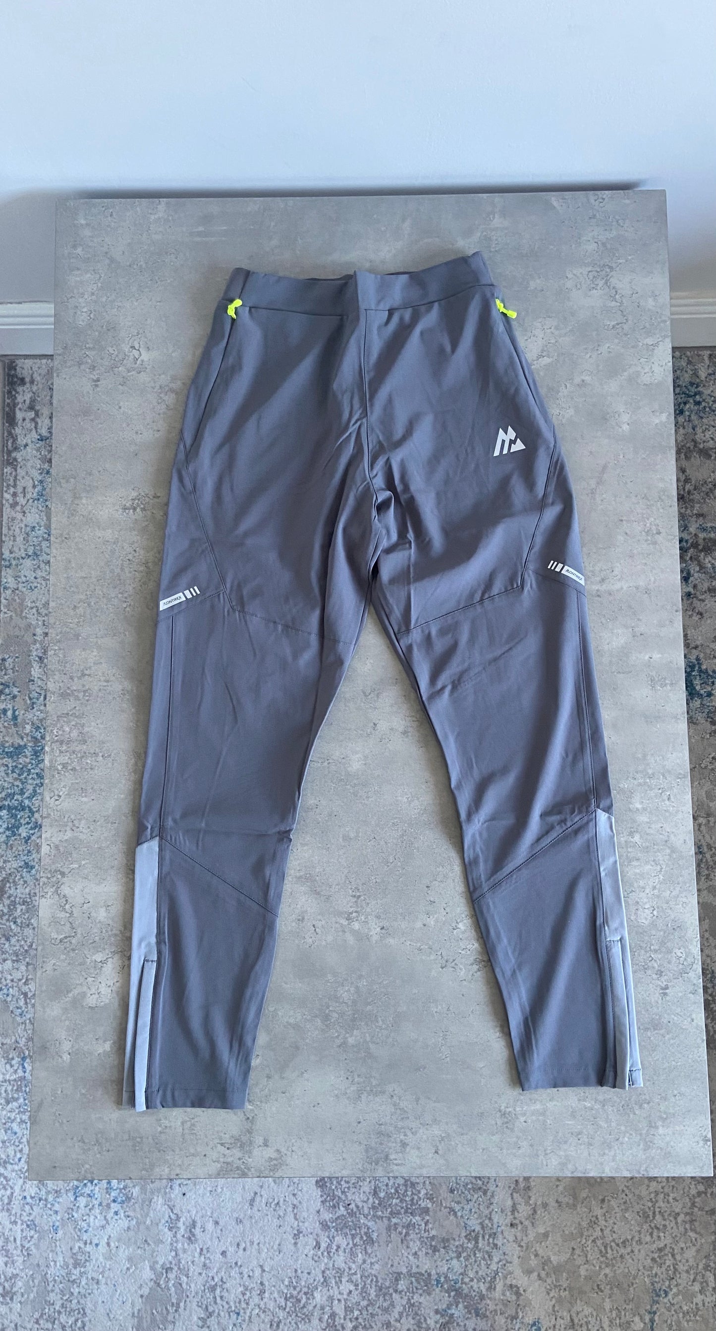 MONTIREX TWO-TONE TRACKSUIT - PLATINUM GREY/CEMENT GREY/ VOLT