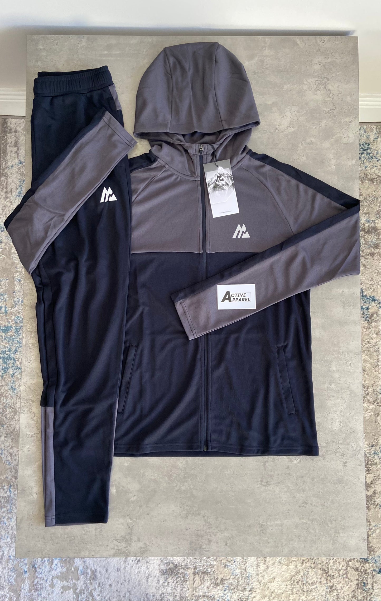 MONTIREX AGILITY TRACKSUIT - GREY/BLACK