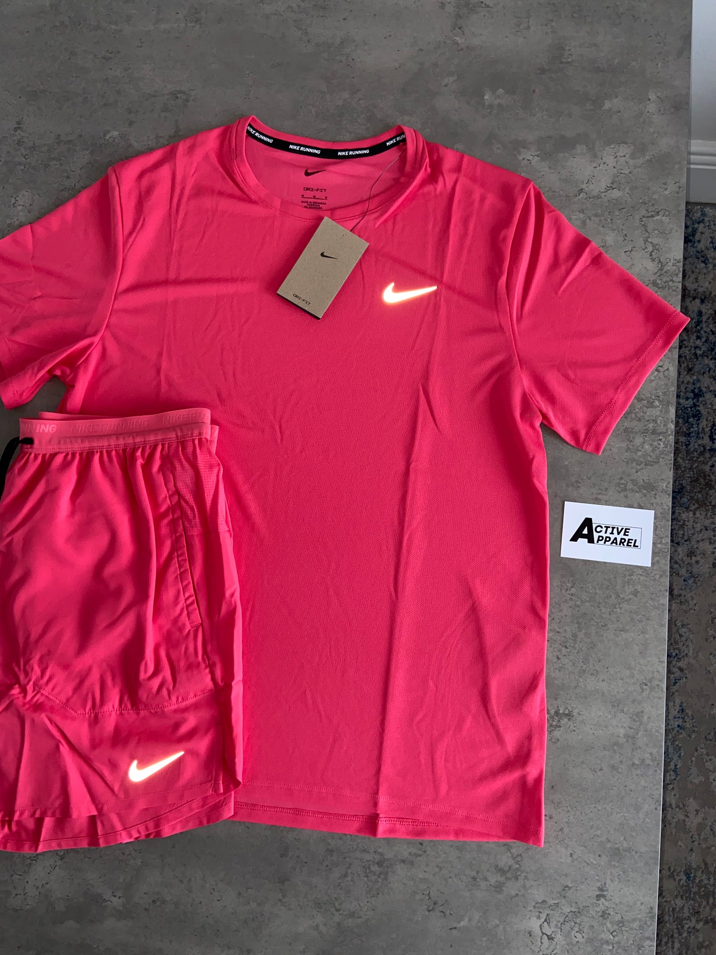 NIKE T-SHIRT SET - ASTER PINK
