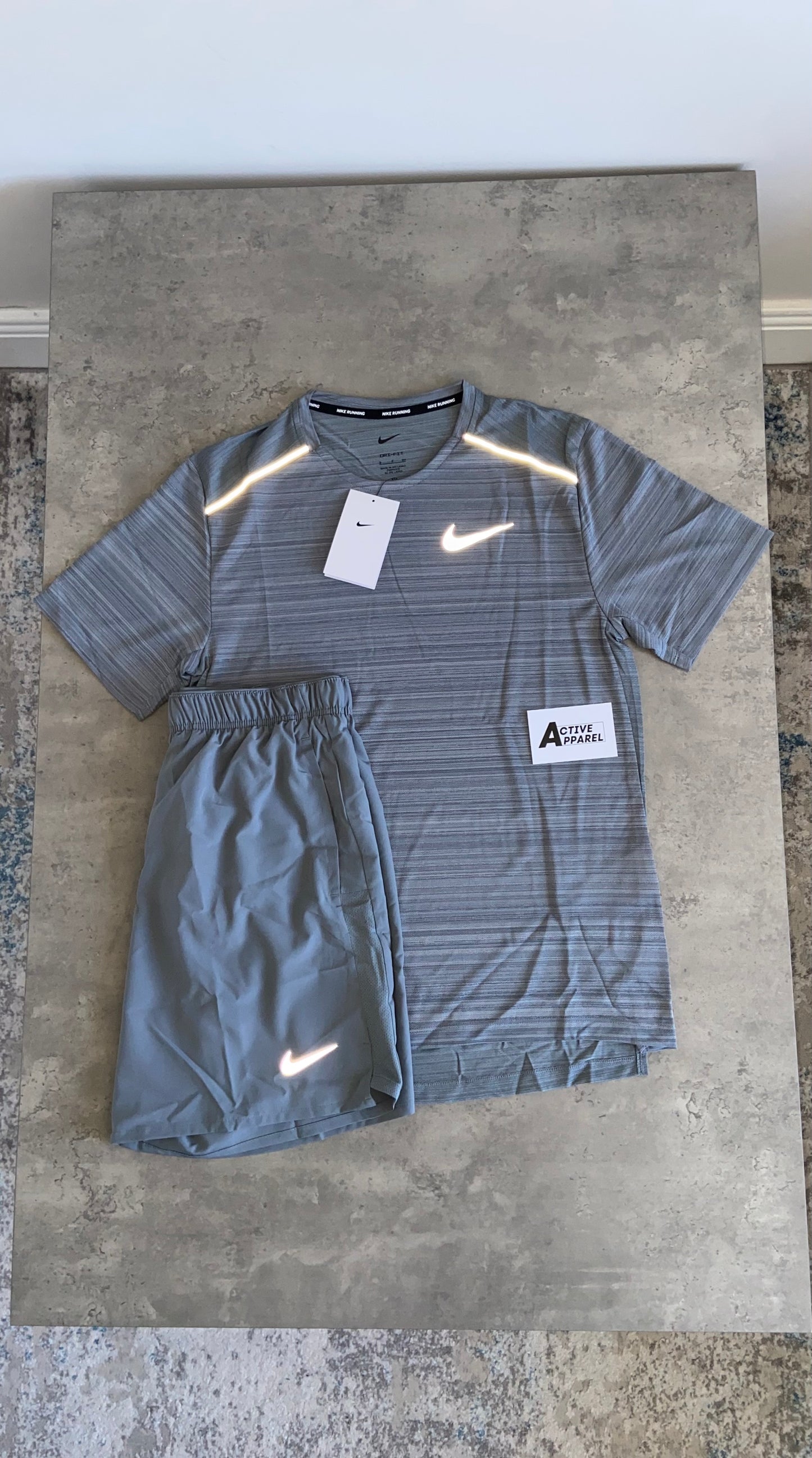 NIKE MILER SET - GREY