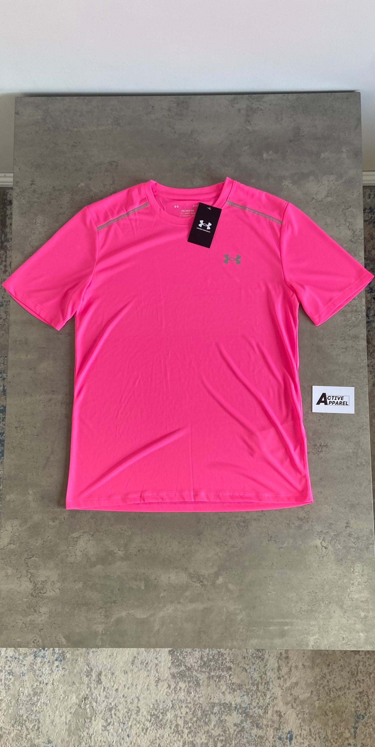UNDER ARMOUR TECH SET - PINK/BLACK