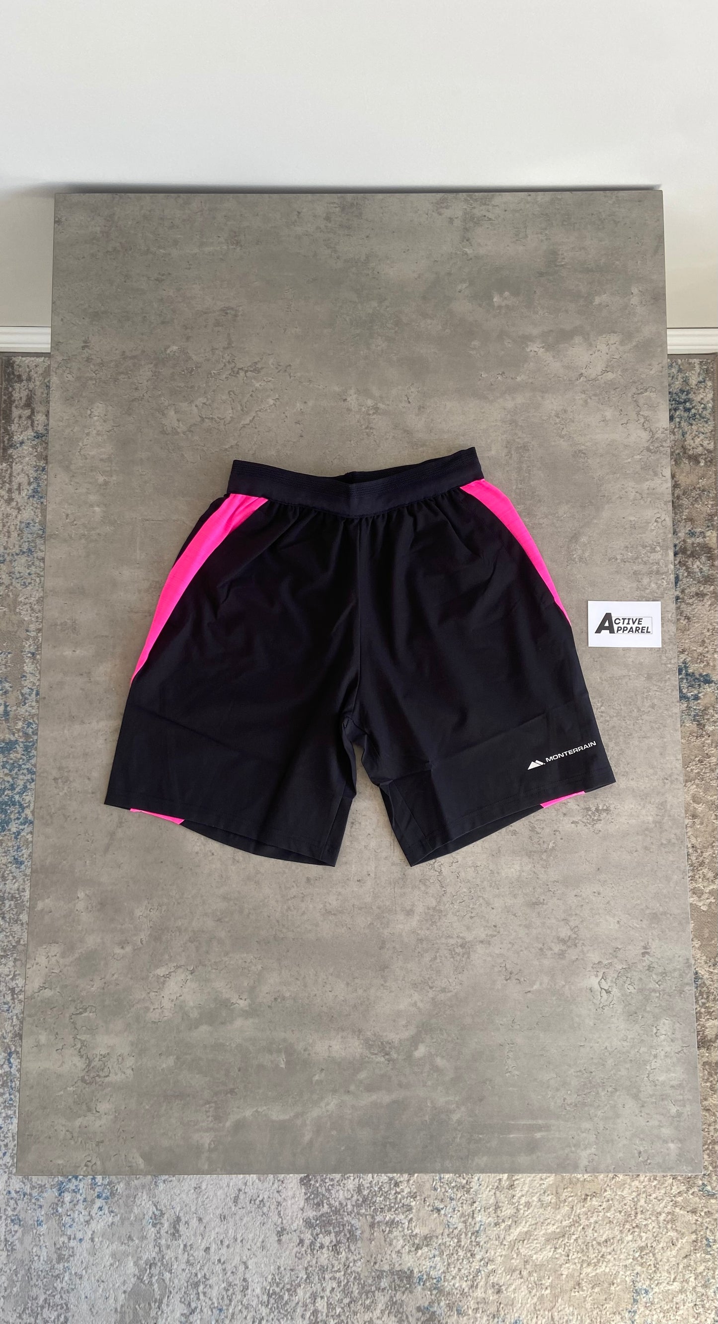 MONTERRAIN WINDERUNNER SET - HYPER PINK/BLACK