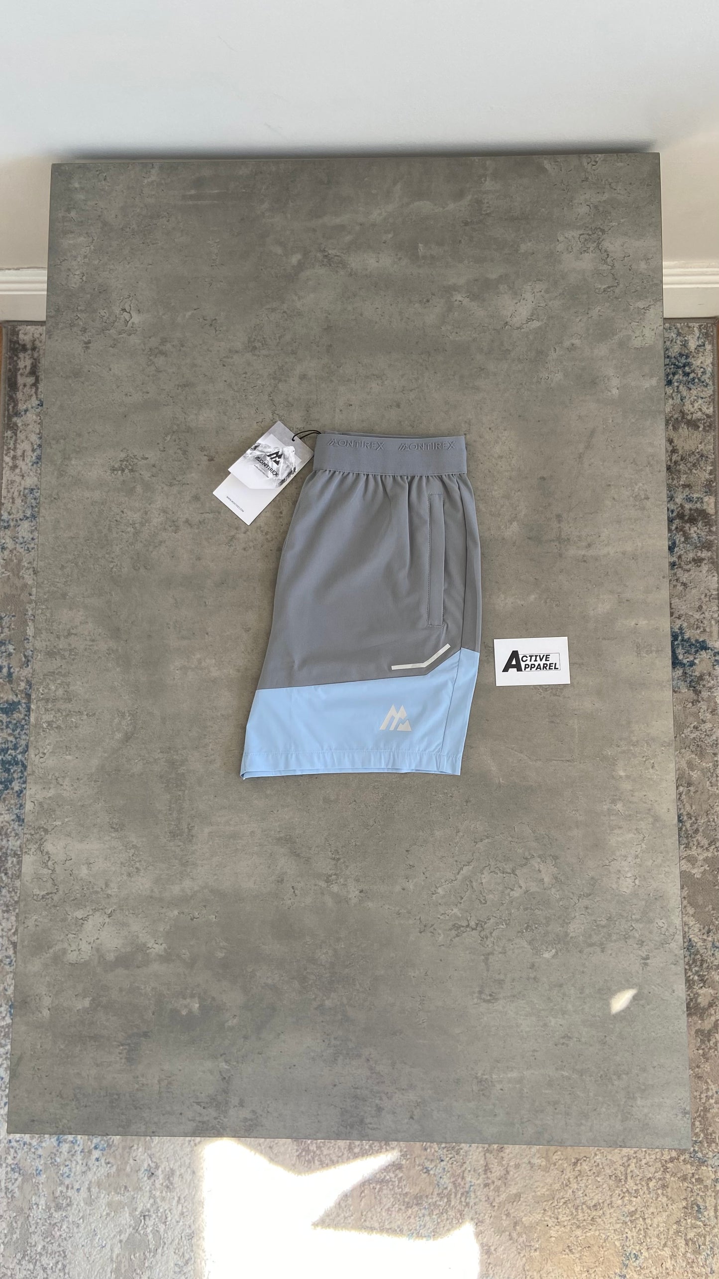 MONTIREX CURVE SET - LIGHT GREY/BABY BLUE