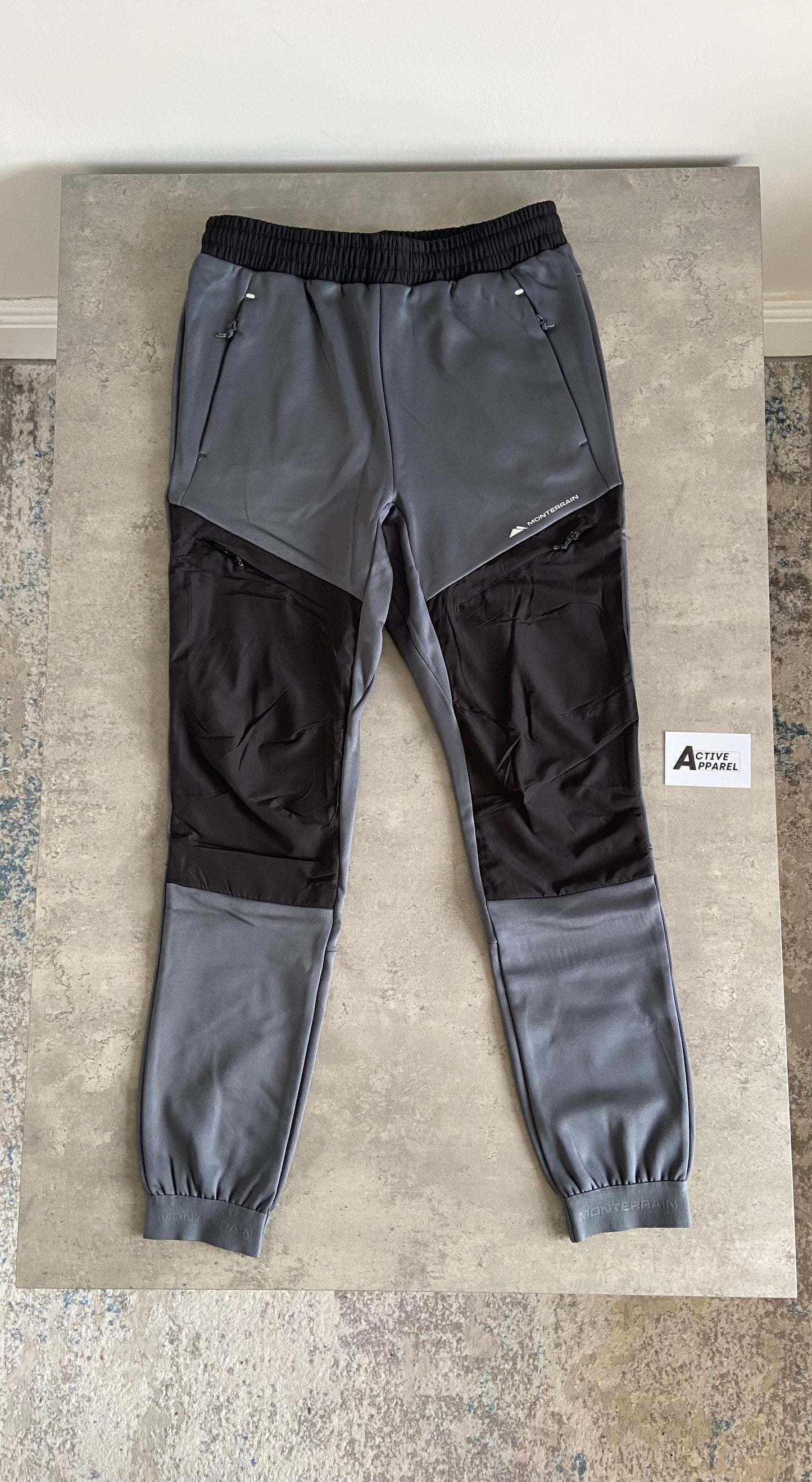 MONTERRAIN AVALANCHE TRACKSUIT - GREY/BLACK