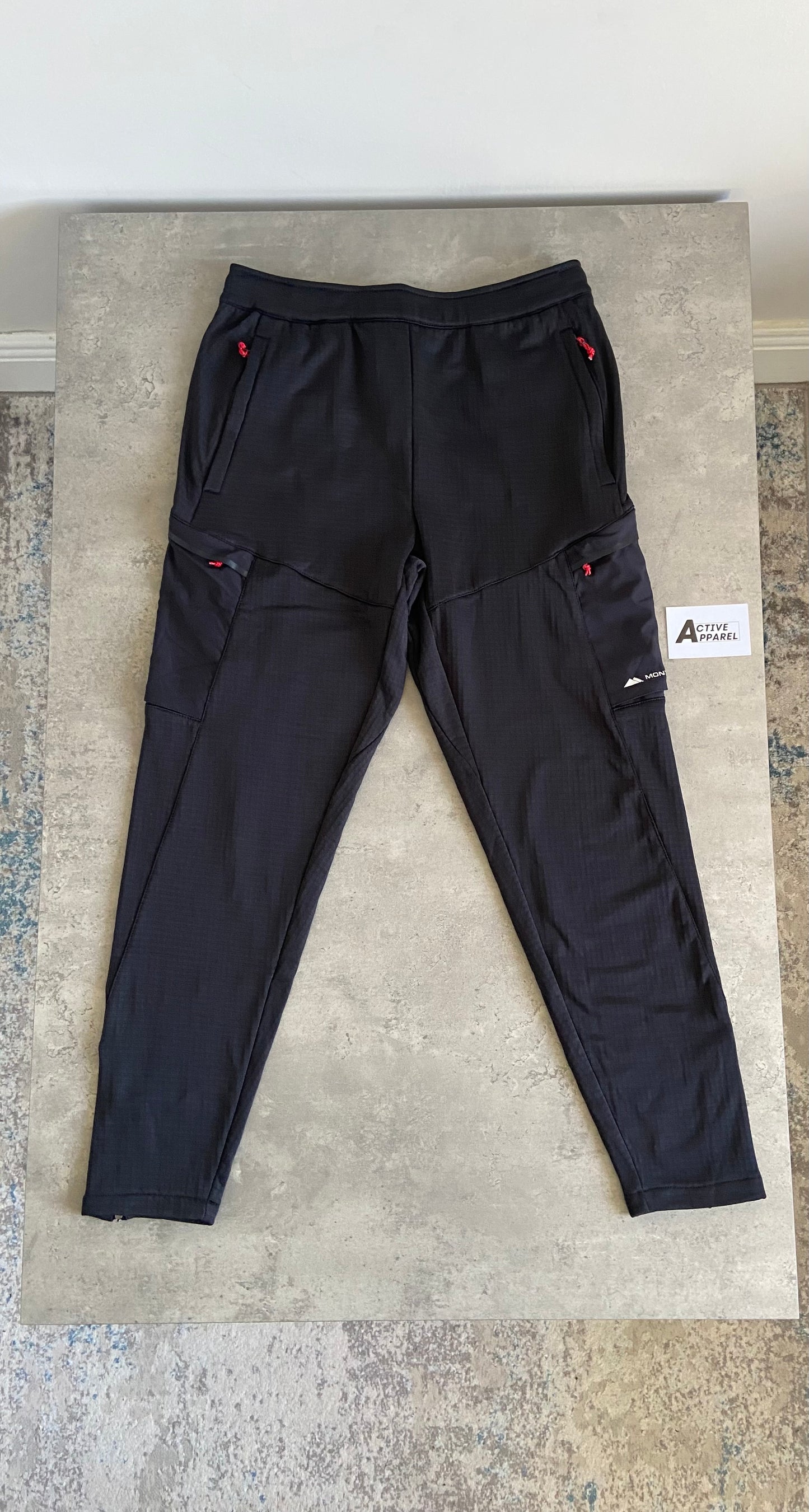 MONTERRAIN HYBRID TRACKSUIT - JET BLACK