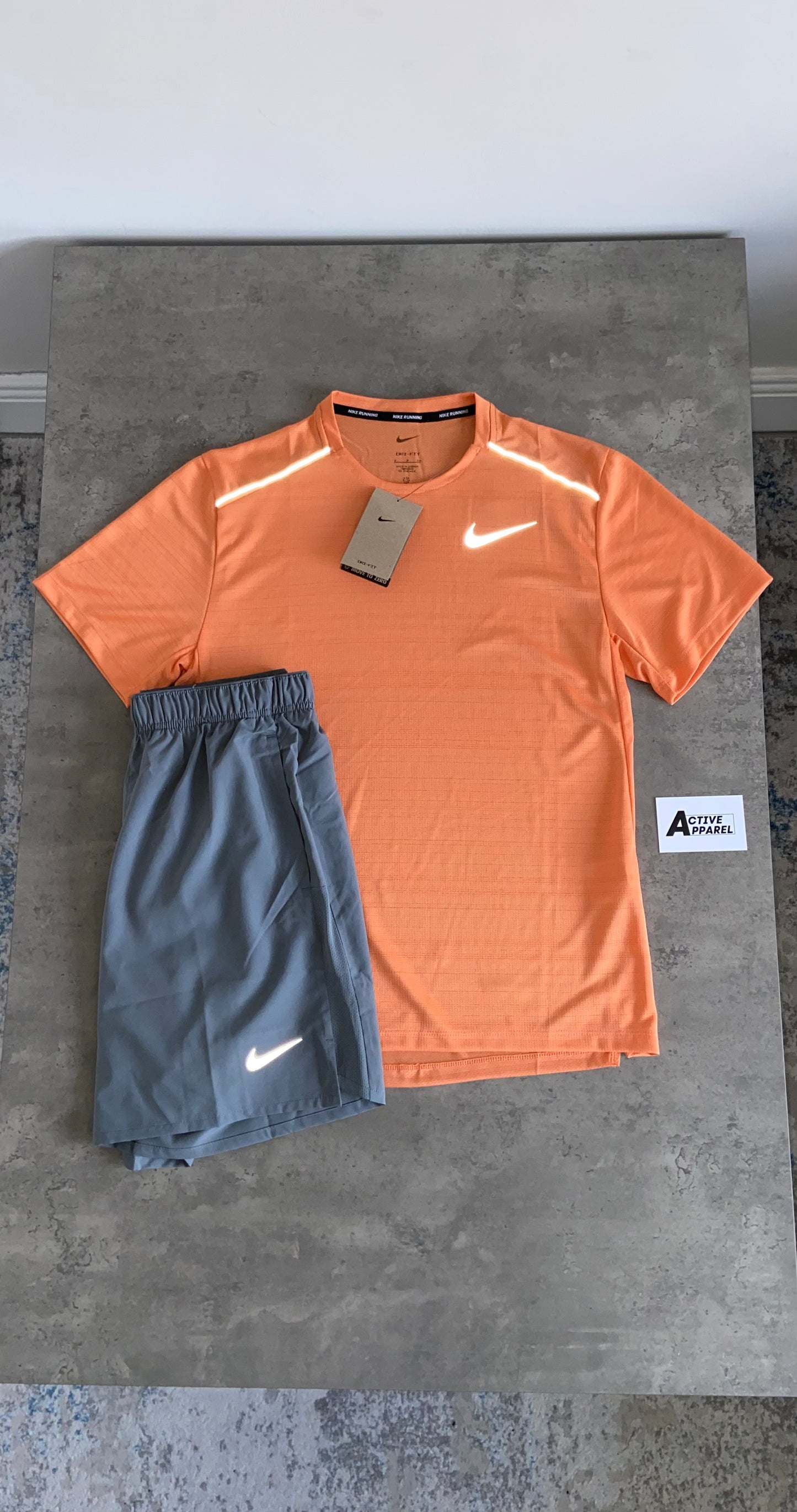 NIKE MILER SET - PEACH