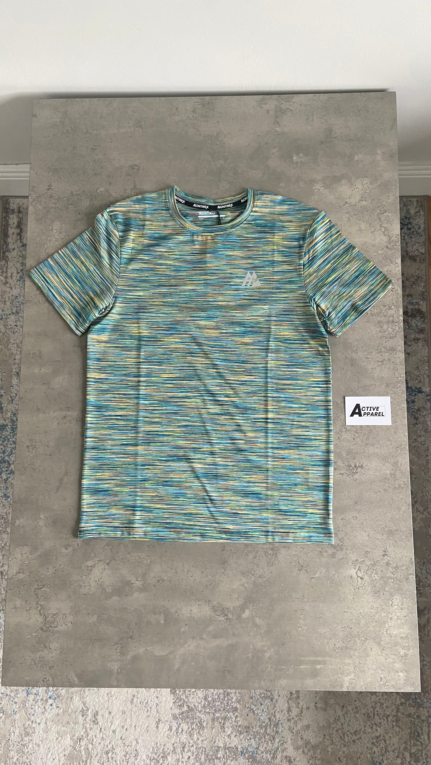 MONTIREX TRAIL T-SHIRT SET - TEAL/BLACK