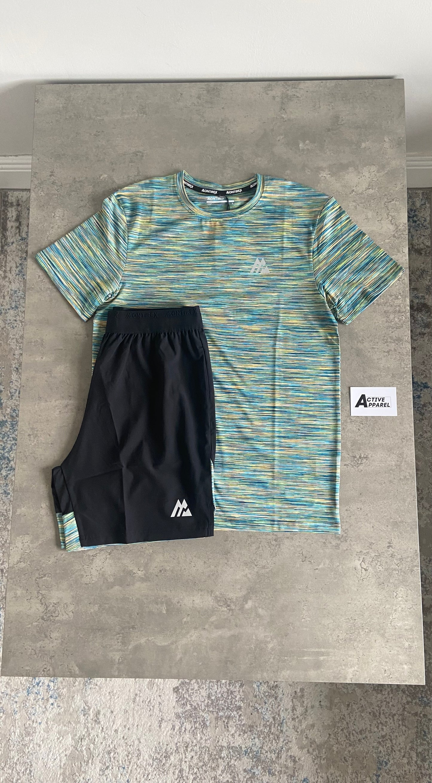 MONTIREX TRAIL 3- PIECE SET - TEAL/BLACK