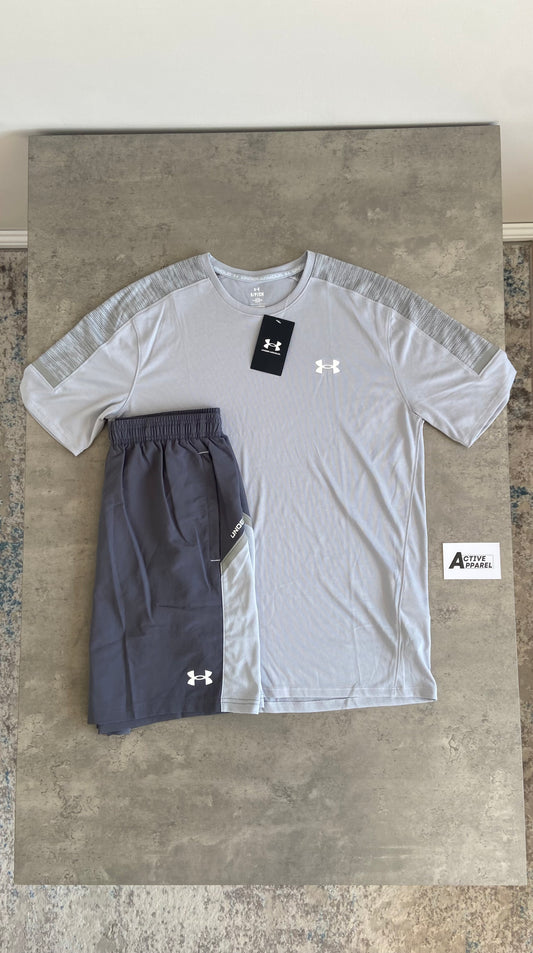 UNDER ARMOUR TECH SET - LIGHT GREY/CEMENT GREY