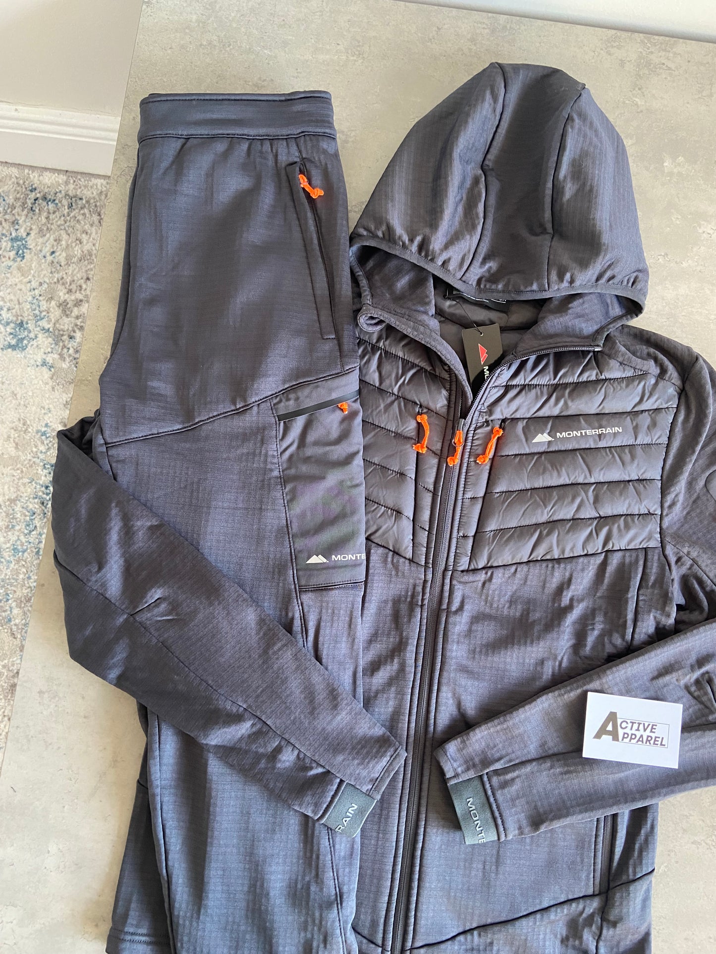 MONTERRAIN HYBRID TRACKSUIT - GREY