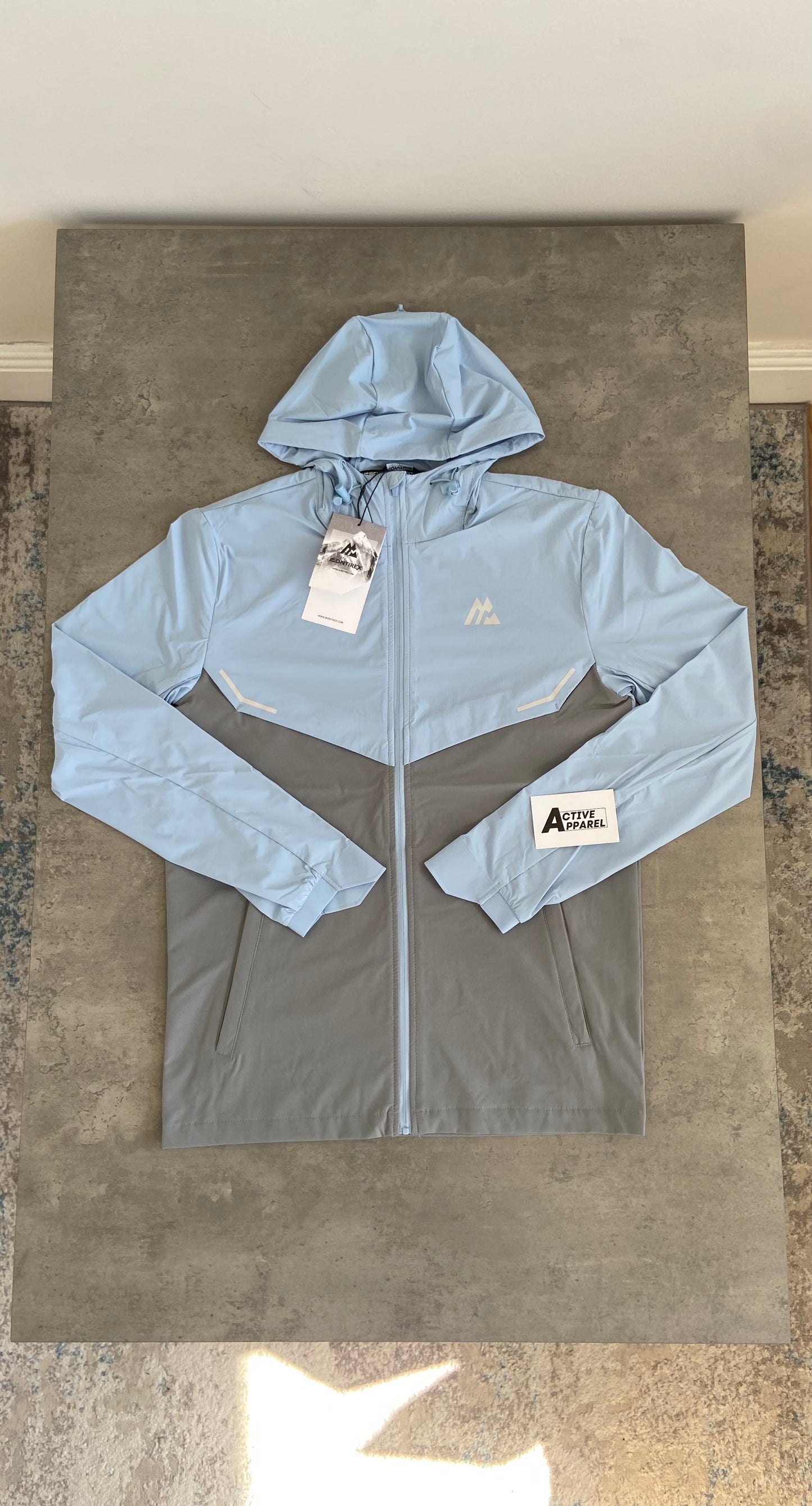MONTIREX CURVE SET - LIGHT GREY/BABY BLUE
