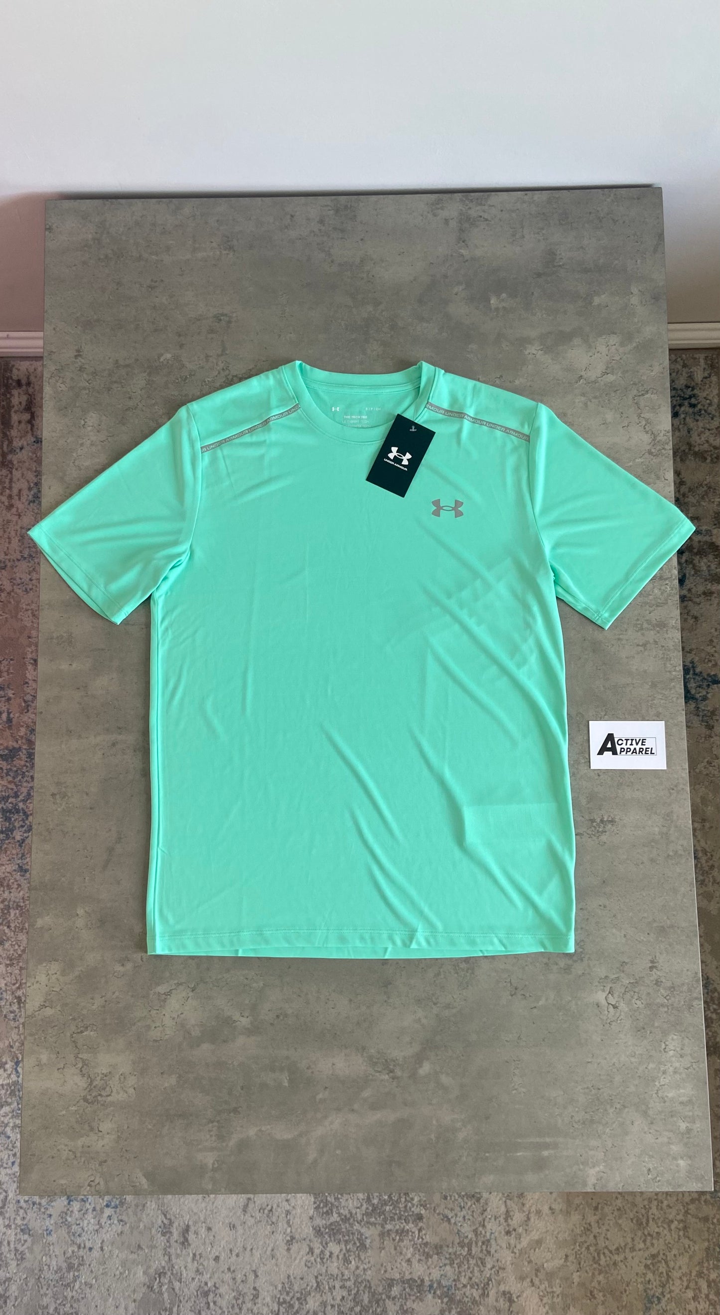UNDER ARMOUR TECH SET - MINT/GREY