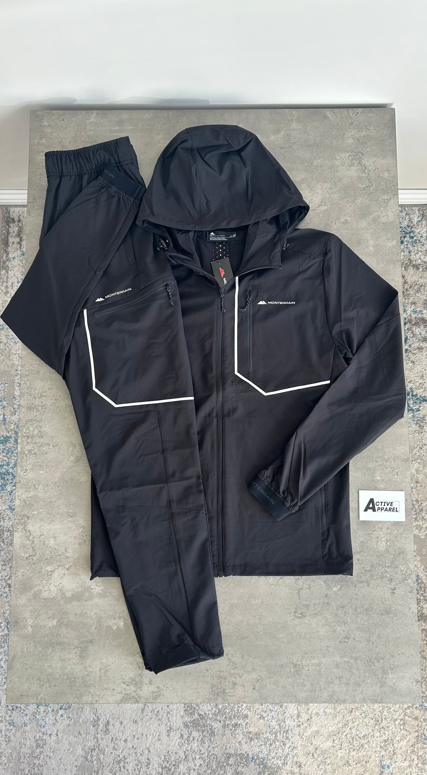MONTERRAIN RAMBLE TRACKSUIT 3.0 - BLACK