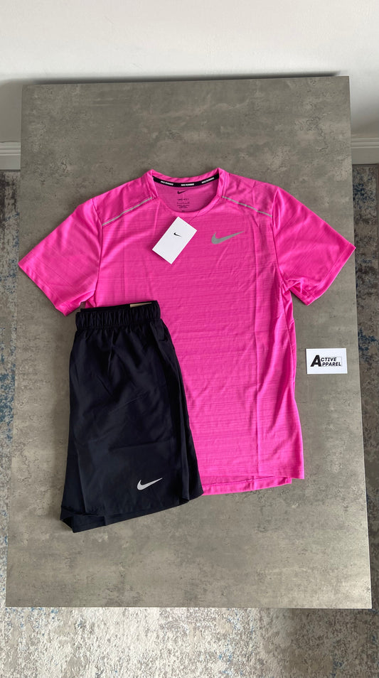 NIKE MILER SET - HYPER PINK