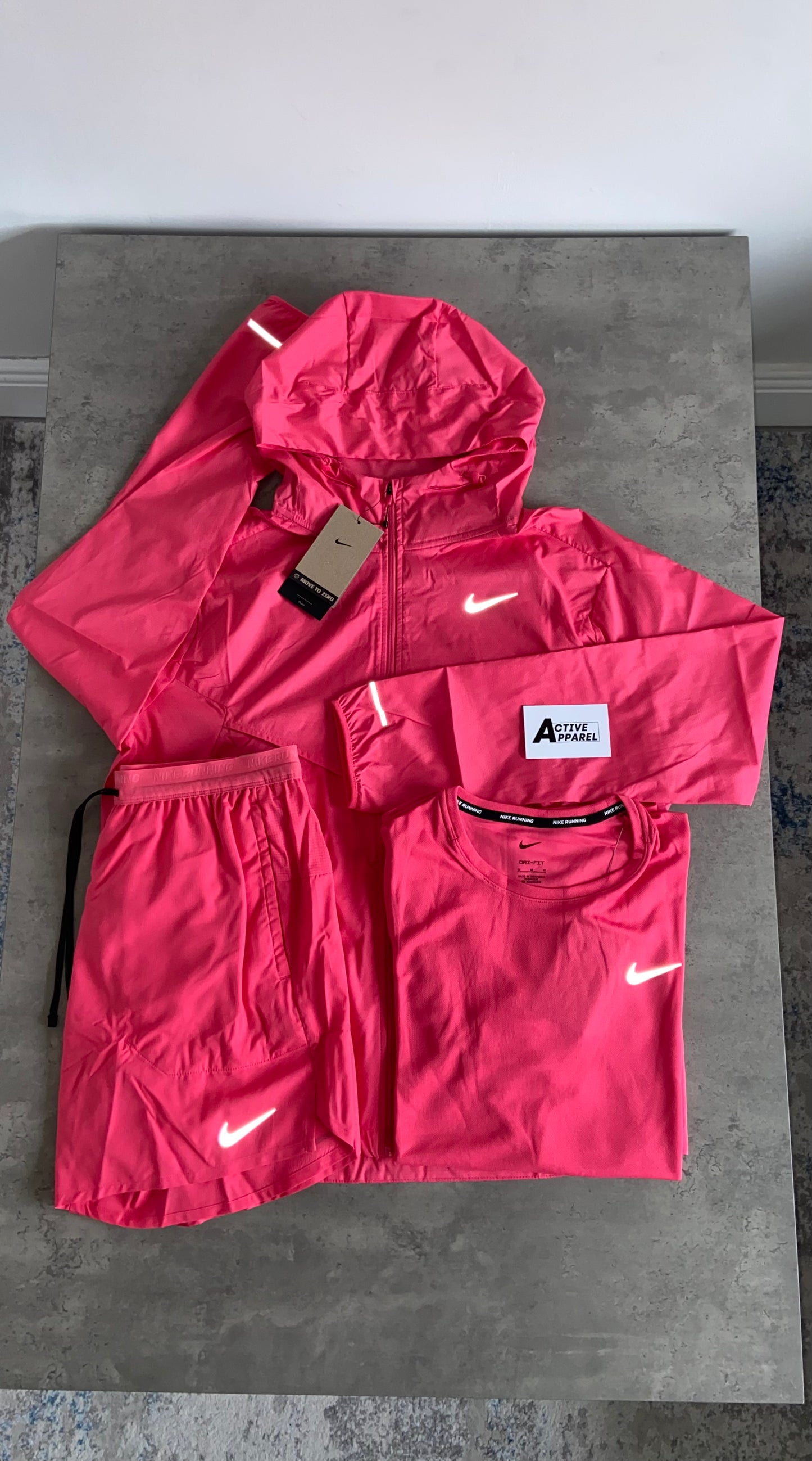 NIKE WINDRUNNER 3-PIECE SET - ASTER PINK