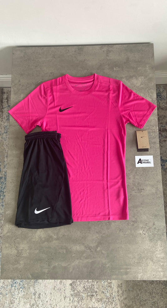 NIKE DRI-FIT PINK/BLACK