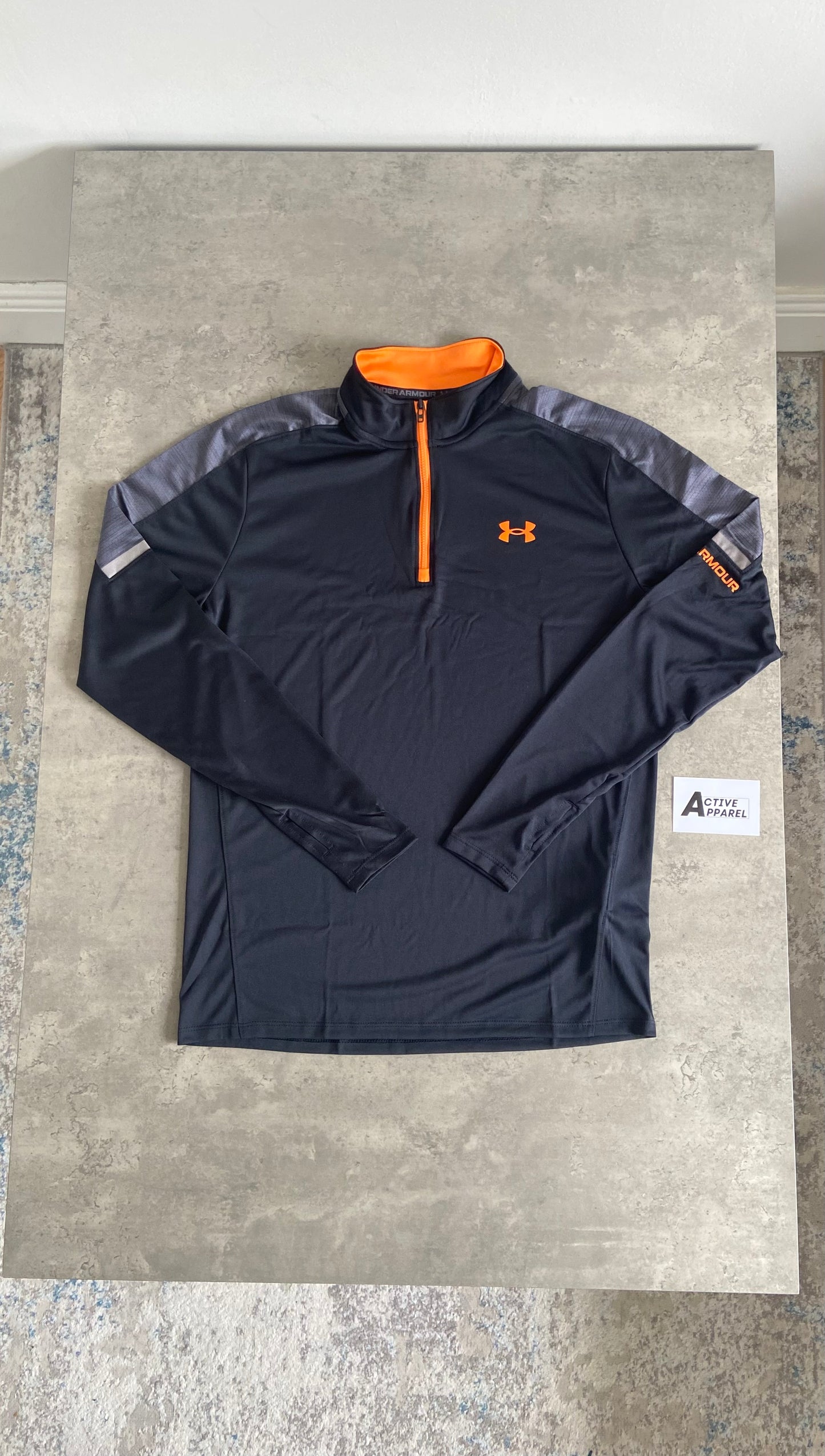 UNDER ARMOUR TECH 3-PIECE SET - ORANGE/BLACK