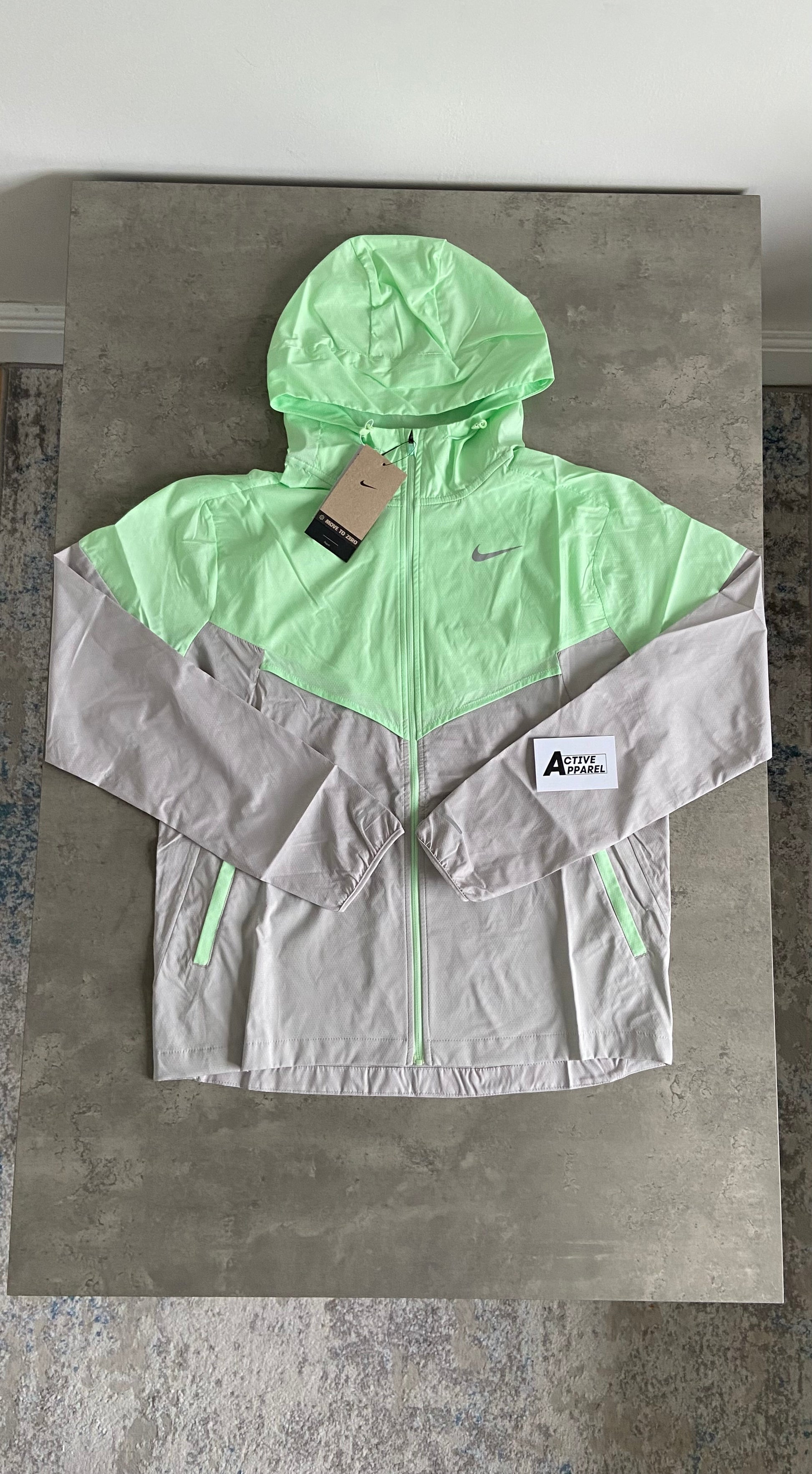 NIKE WINDRUNNER SET VAPOUR GREEN/LIGHT GREY
