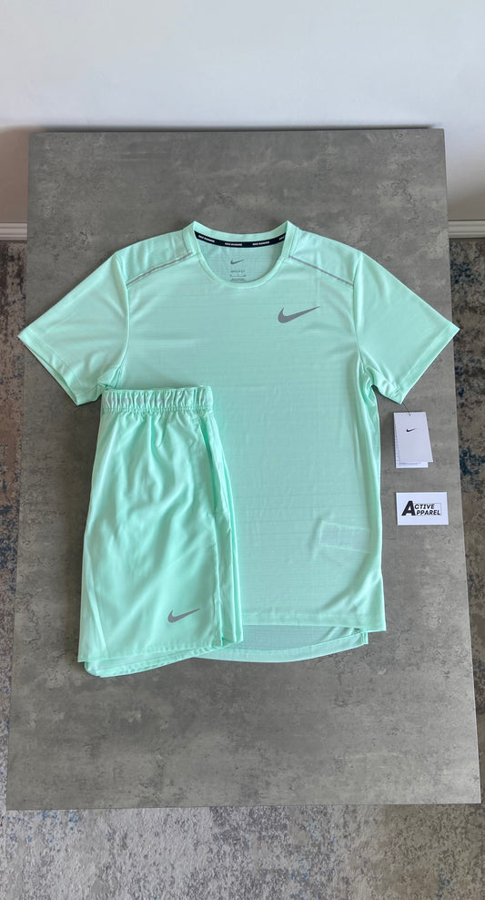 NIKE MILER SET - GHOST GREEN