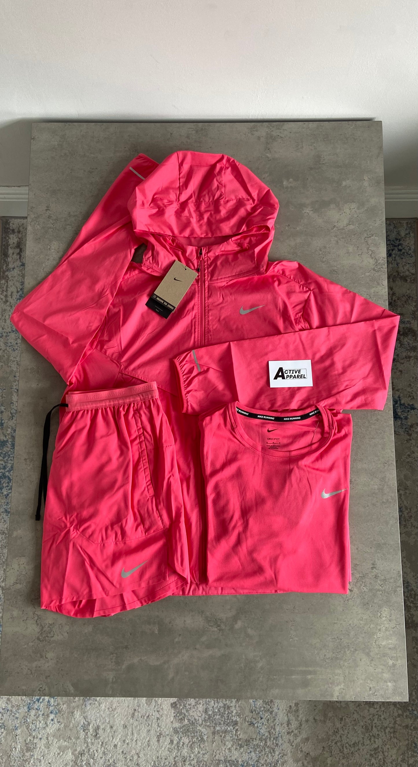 NIKE WINDRUNNER 3-PIECE SET - ASTER PINK