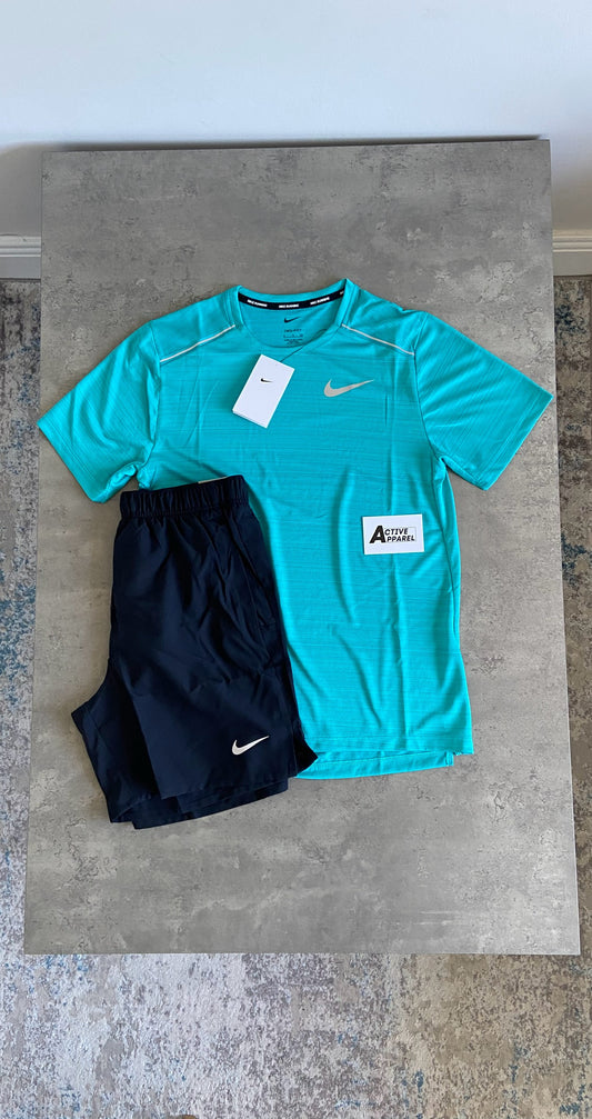 NIKE MILER SET - TURQUOISE