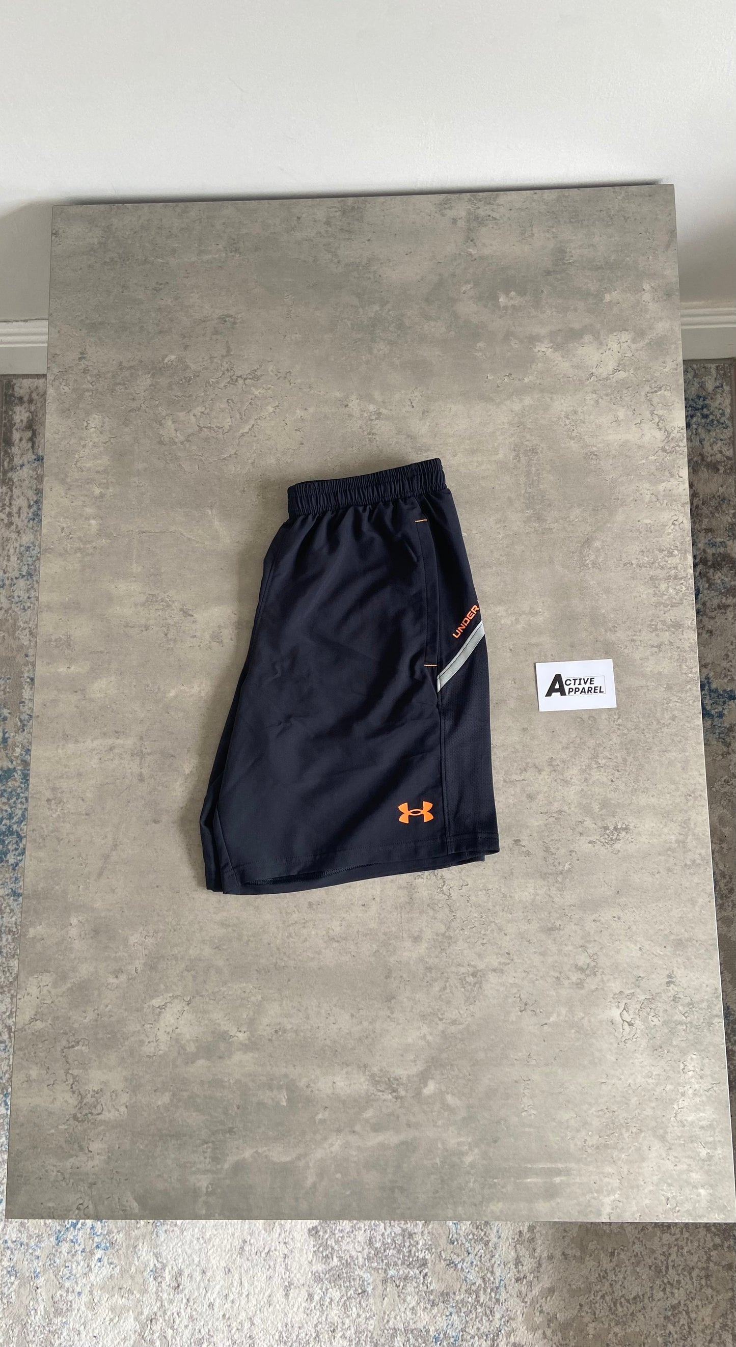 UNDER ARMOUR TECH 3-PIECE SET - ORANGE/BLACK