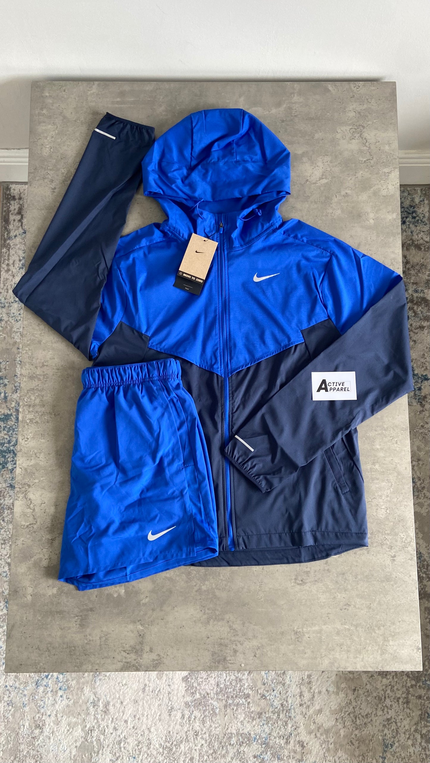 Nike Windrunner Set - Royal Blue/Obsidian