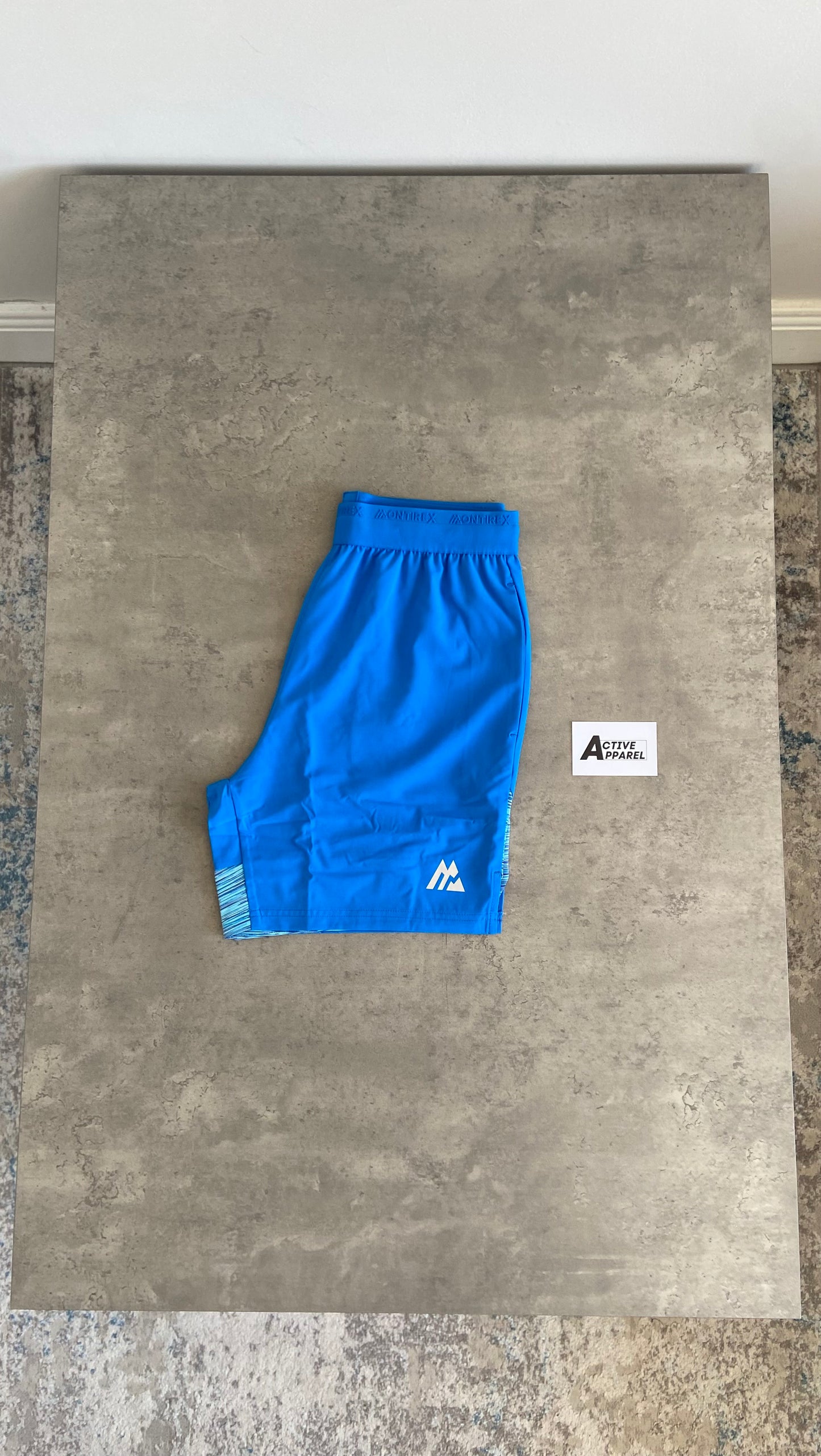 Montirex Trail T-Shirt Set Blue/Light Blue